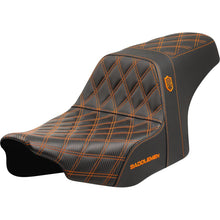 Saddlemen Pro Series SDC Performance Seat - Orange Stitching - FLT/FLH '23-'24 SC-82307D3_1589916