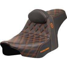 Saddlemen Pro Series SDC Performance Seat - Orange Stitching - FLT/FLH '23-'24 SC82307DB3_1560370