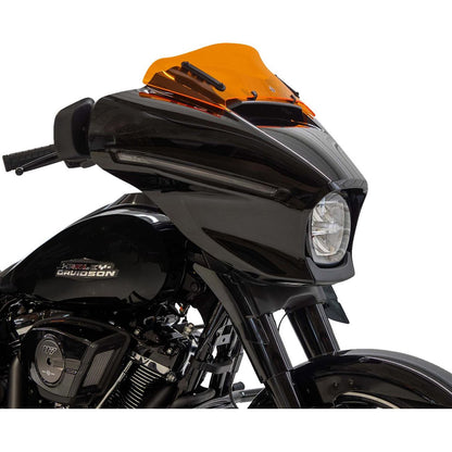 Klock Werks Kolor Flare™ Windshield - 6-1/2" - Orange - FLHX [MPN: KWW-01-0742]_1768919