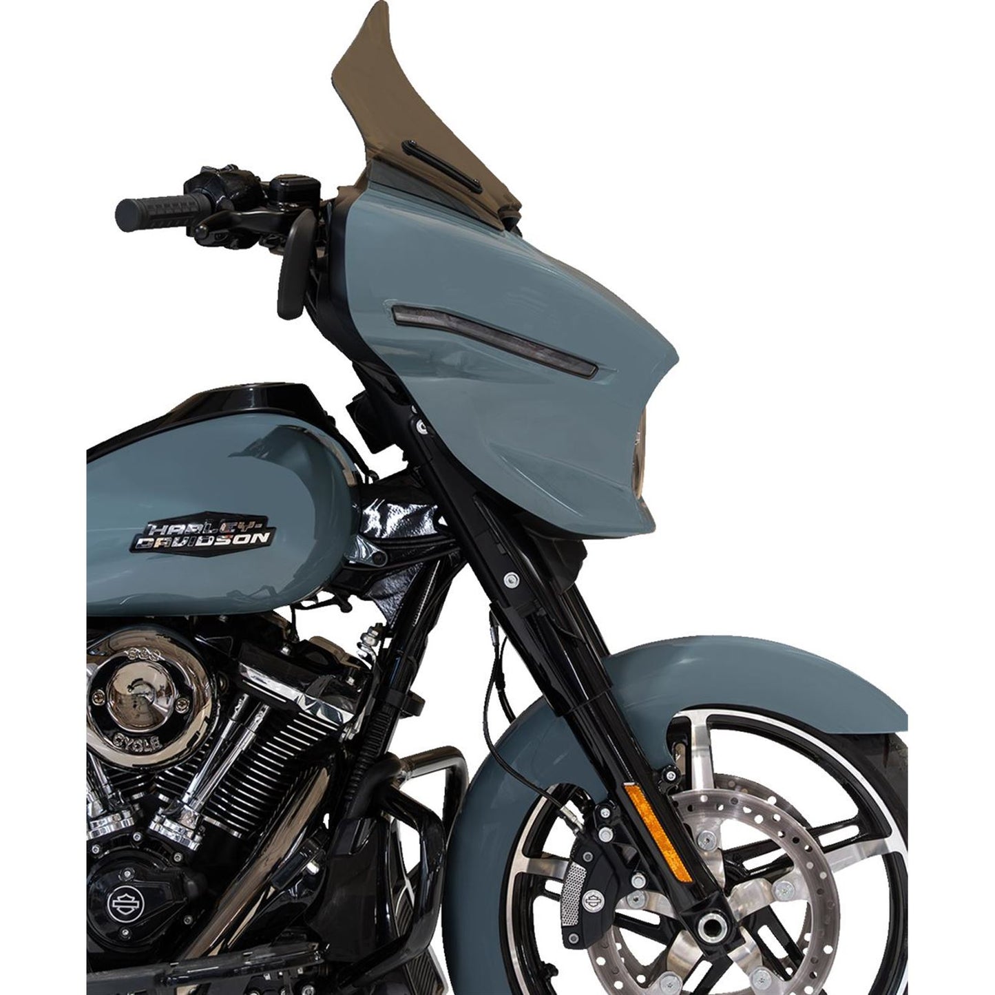 Klock Werks Flare™ Windshield - 12" - Tinted - FLH [MPN: KWW-01-0762-T]_1828659