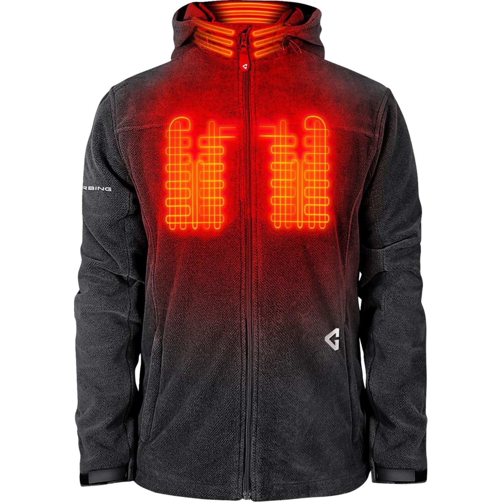 Gerbing Heated Clothing 7V Thermite Fleece Heated Jacket 2.0_1555749