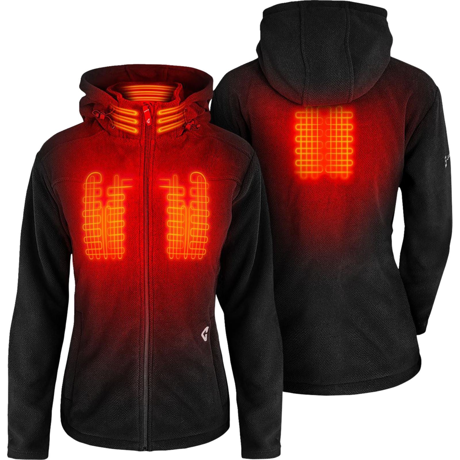 Gerbing Heated Clothing Women's 7V Thermite Fleece Heated Jacket 2.0_1555818