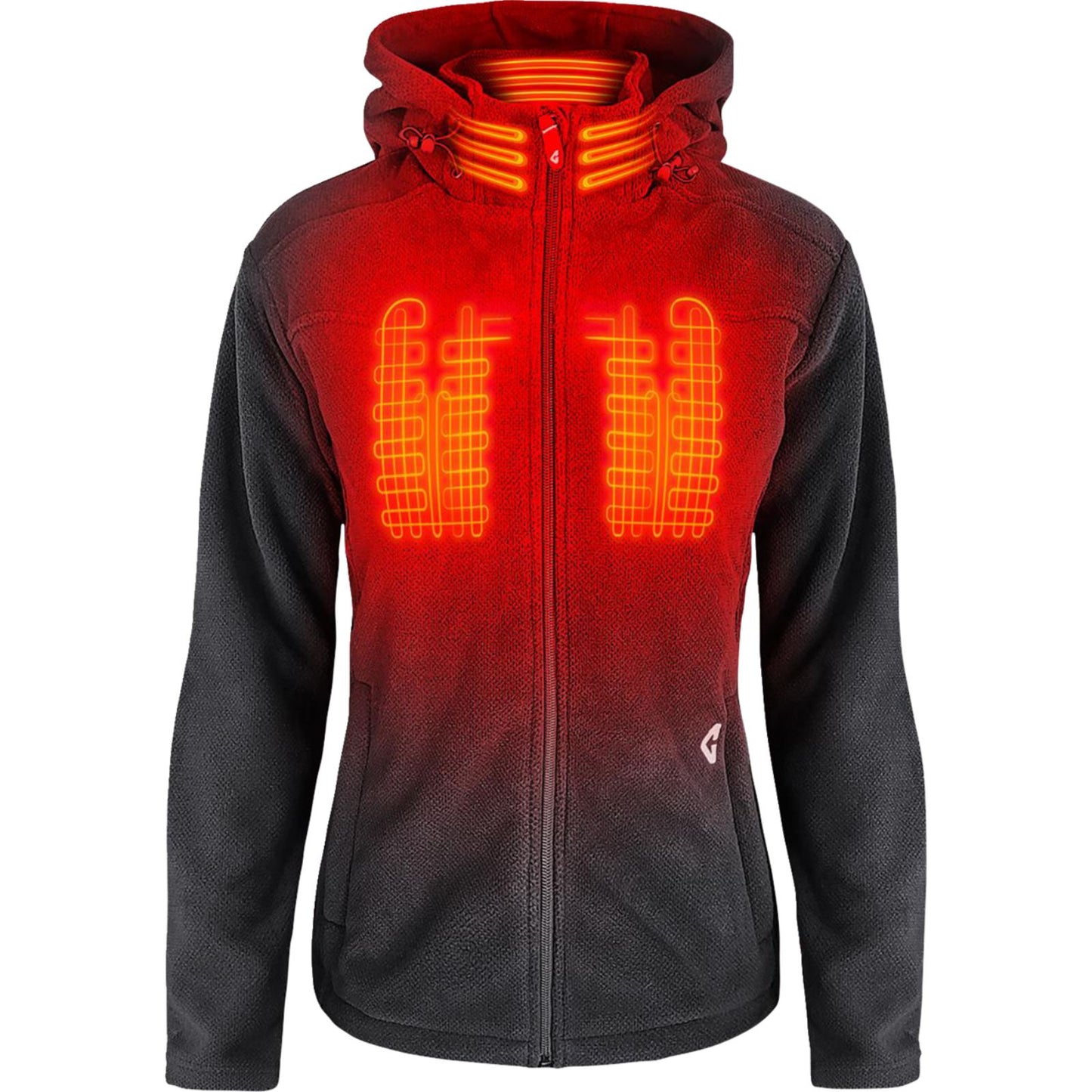 Gerbing Heated Clothing Women's 7V Thermite Fleece Heated Jacket 2.0_1555791