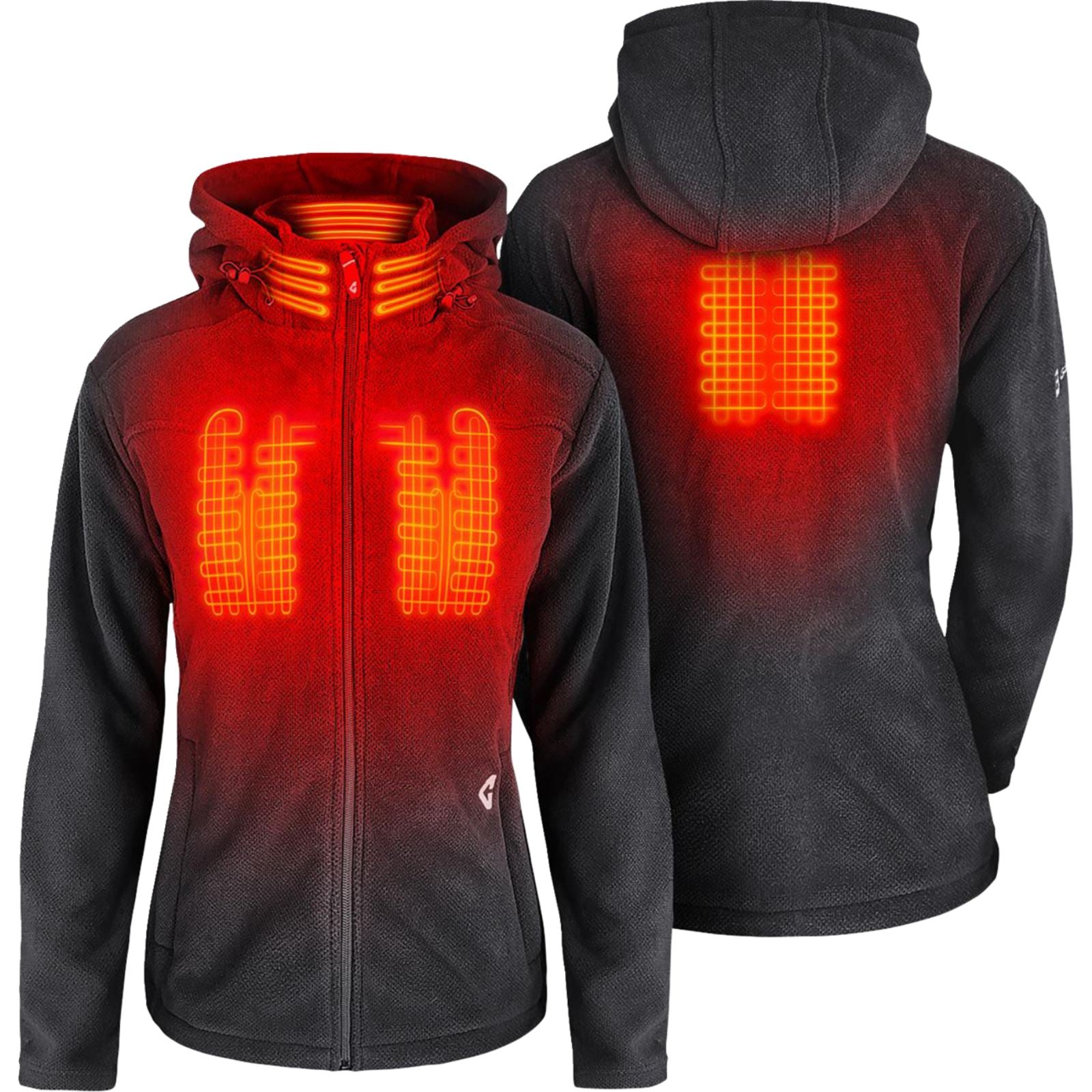 Gerbing Heated Clothing Women's 7V Thermite Fleece Heated Jacket 2.0_1555792