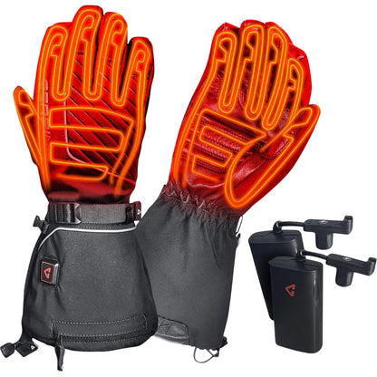 Gerbing Heated Clothing Women's 7 V Atlas Ultra-Flex Battery Heated Gloves Black_1555860