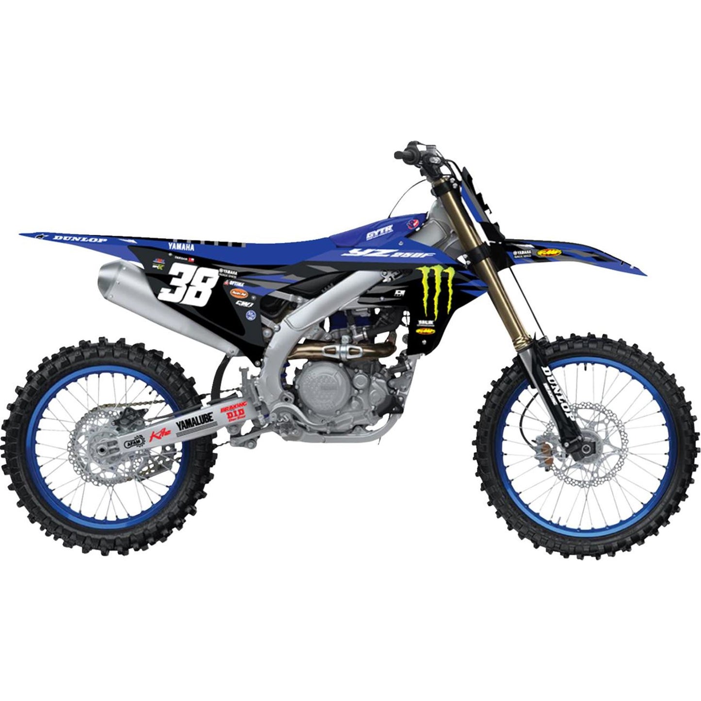 D'Cor Graphic Kit - '25 for Yamaha - YZ 250 F [MPN: 20-50-435]_1624692