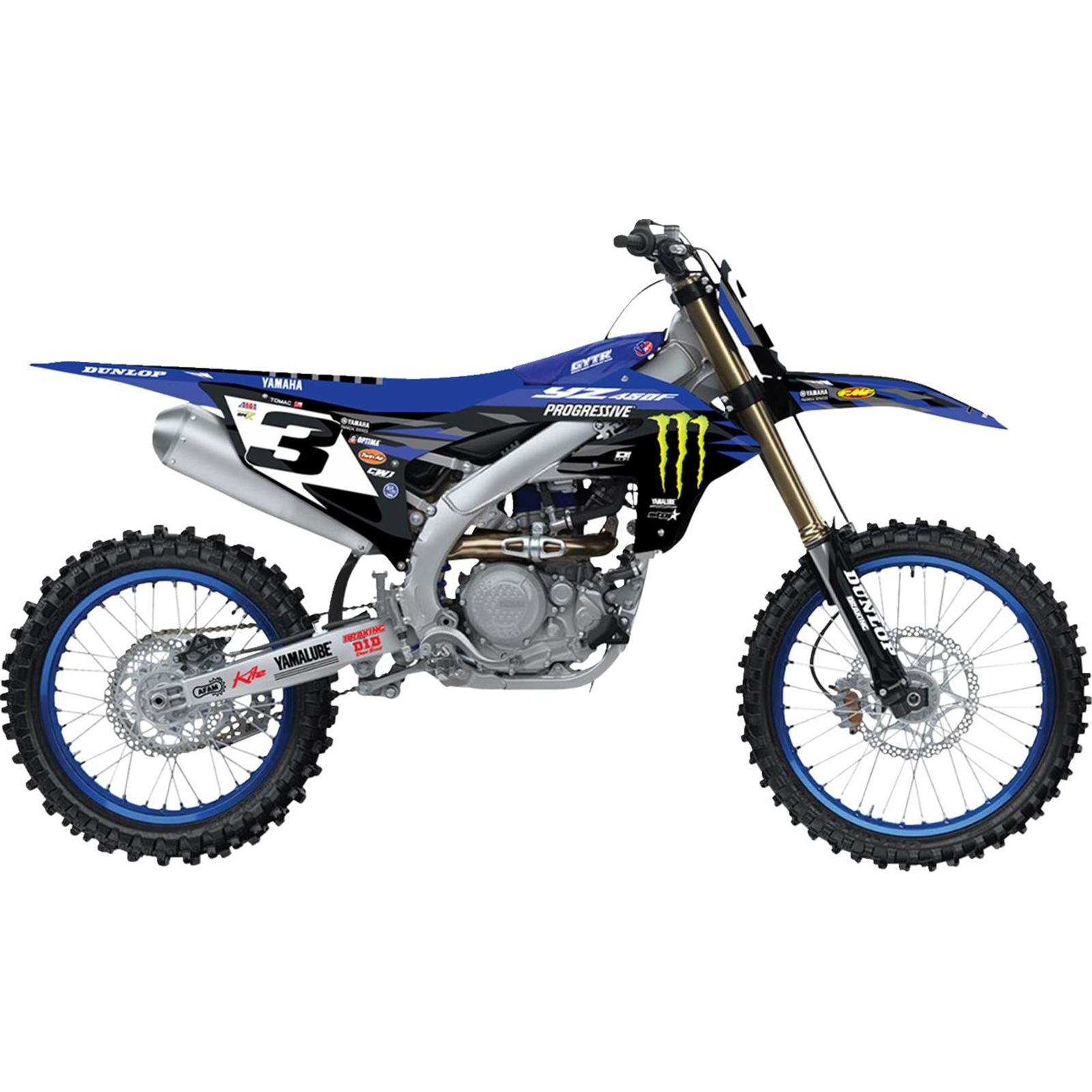 D'Cor Graphic Kit - '25 for Yamaha - YZ 450 [MPN: 20-50-715]_1624690