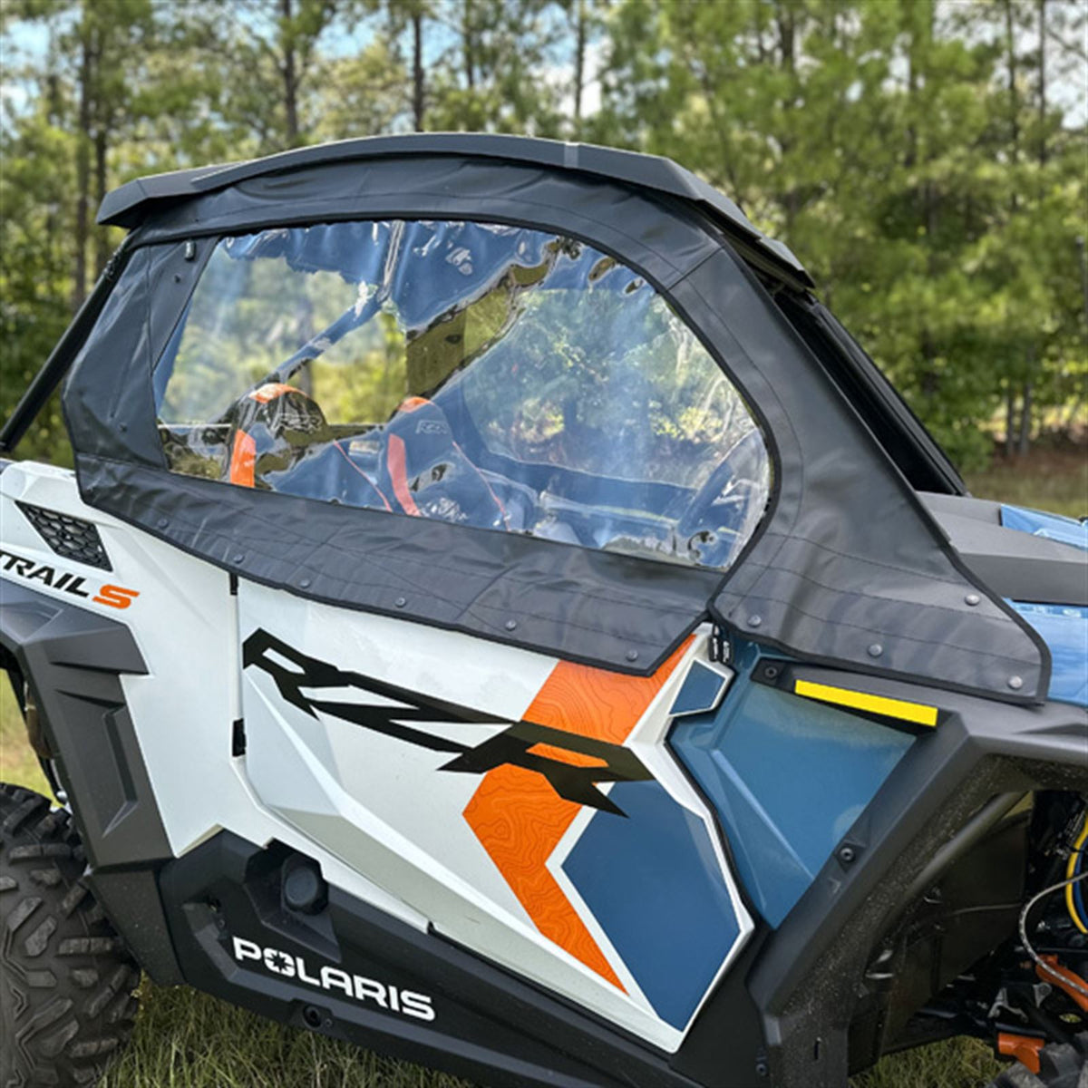 Falcon Ridge Soft Upper Doors for Polaris - With Zipper OPEN BOX [MPN: 52-10256-Z]_2757478