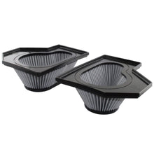 aFe MagnumFLOW Air Filter OER PDS A/F PDS for BMW M5/M6 06-11 V10-5.0L (1 pr) [MPN: 31-80168]_1577672