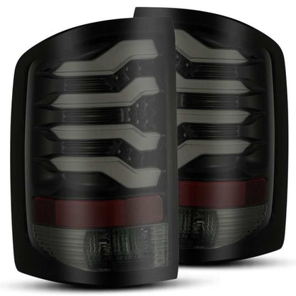 Alpharex PRO-Series LED Tail Lights Jet Black fits 14-18 GMC Sierra 1500 [MPN: 630010]_1580223