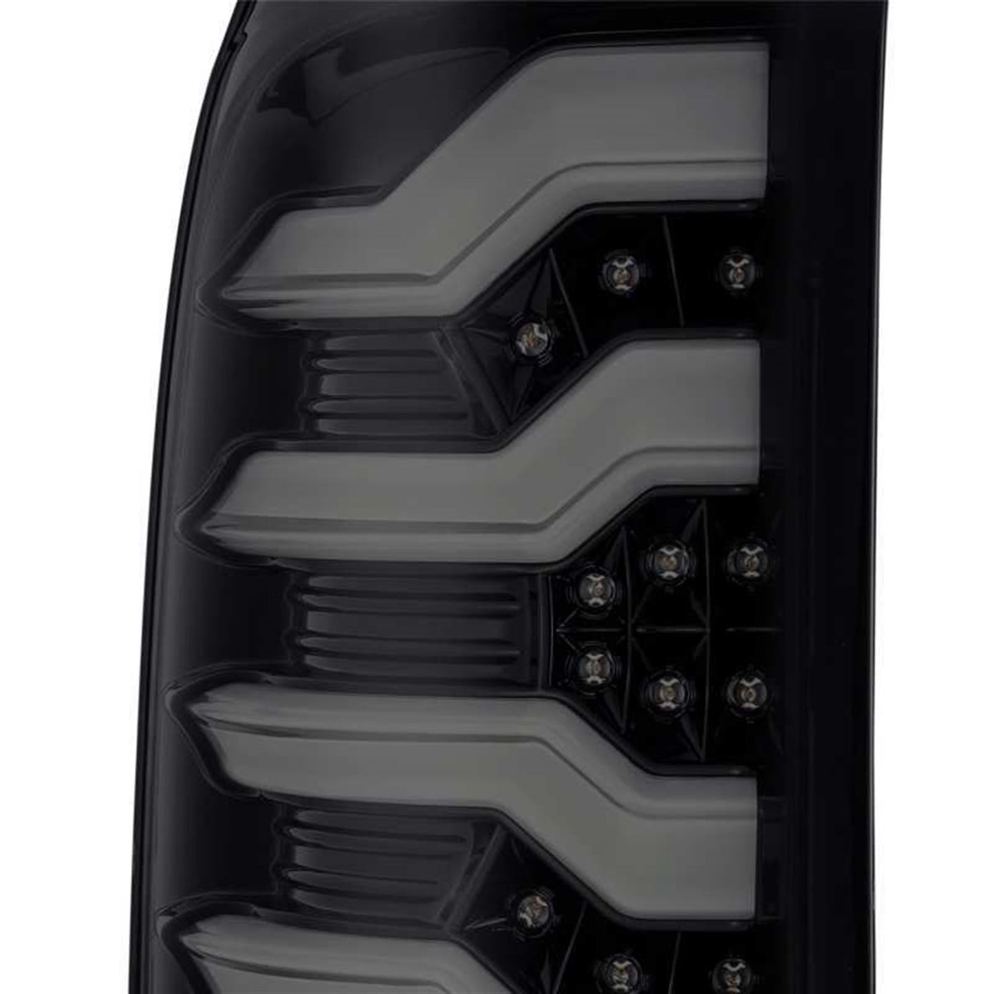 Alpharex PRO-Series LED Tail Lights Jet Black fits 14-18 GMC Sierra 1500 [MPN: 630010]_1592076