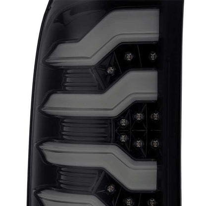 Alpharex PRO-Series LED Tail Lights Jet Black fits 14-18 GMC Sierra 1500 [MPN: 630010]_1592076