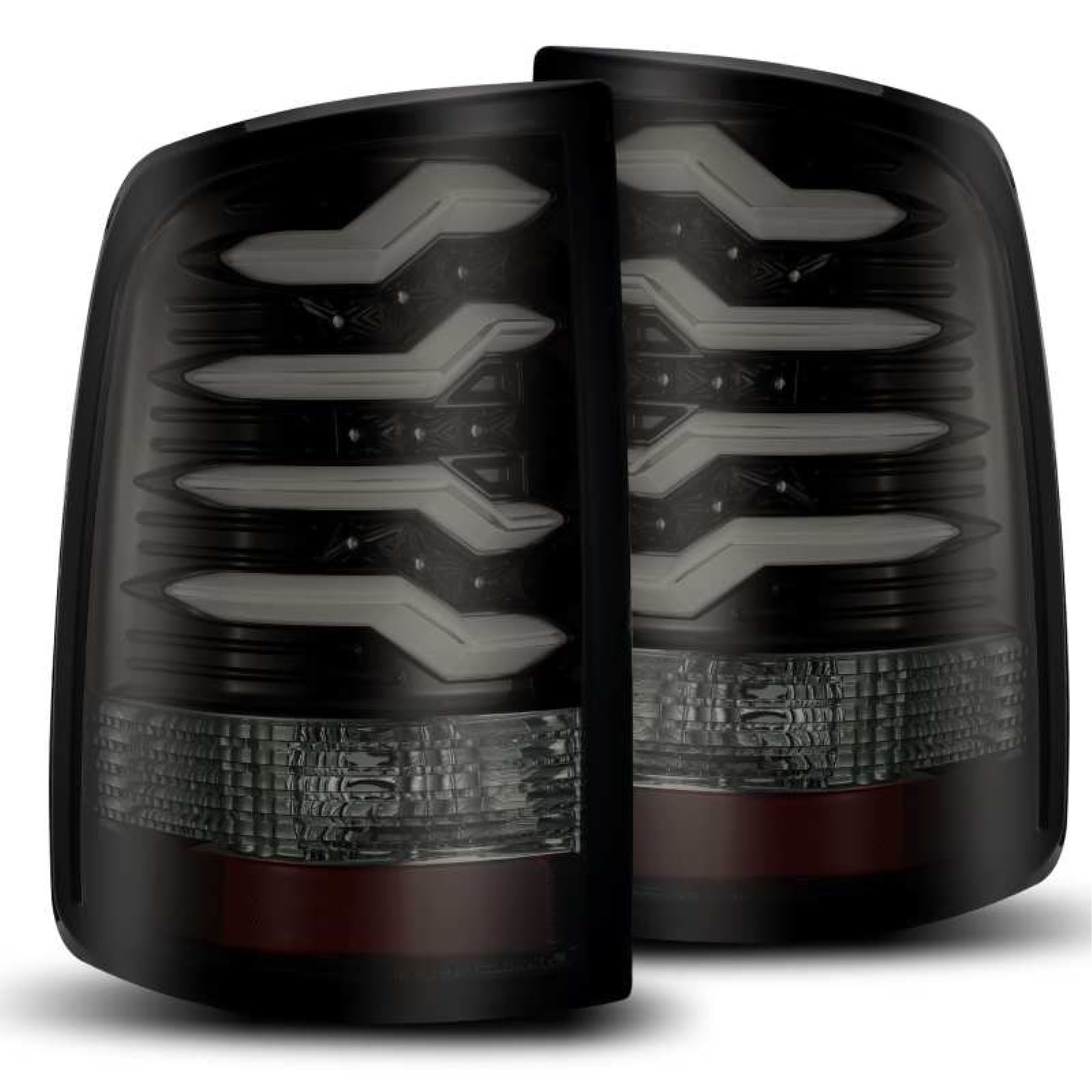 Alpharex PRO-Series LED Tail Lights Jet Black fits 09-18 Dodge Ram 1500 [MPN: 640010]_1580225