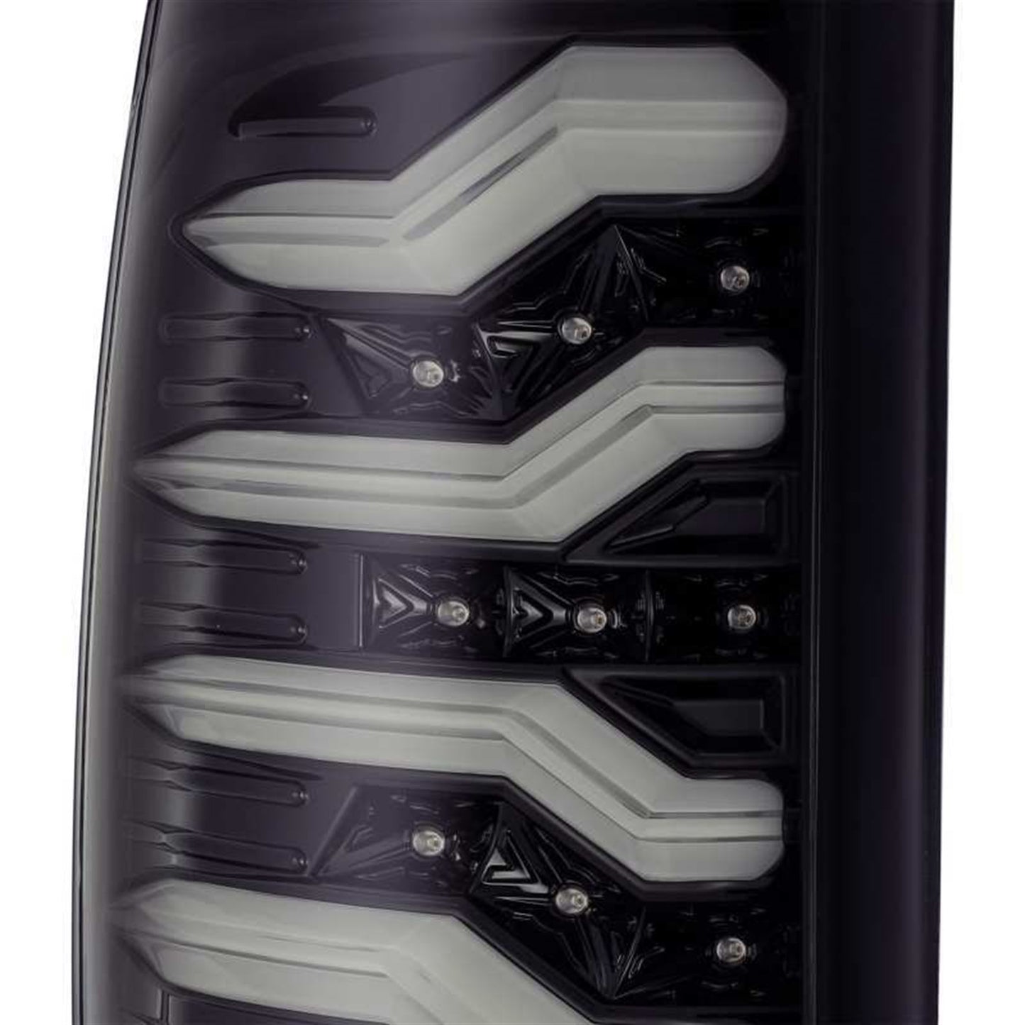 Alpharex PRO-Series LED Tail Lights Jet Black fits 09-18 Dodge Ram 1500 [MPN: 640010]_1592074