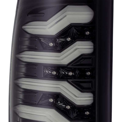 Alpharex PRO-Series LED Tail Lights Jet Black fits 09-18 Dodge Ram 1500 [MPN: 640010]_1592074