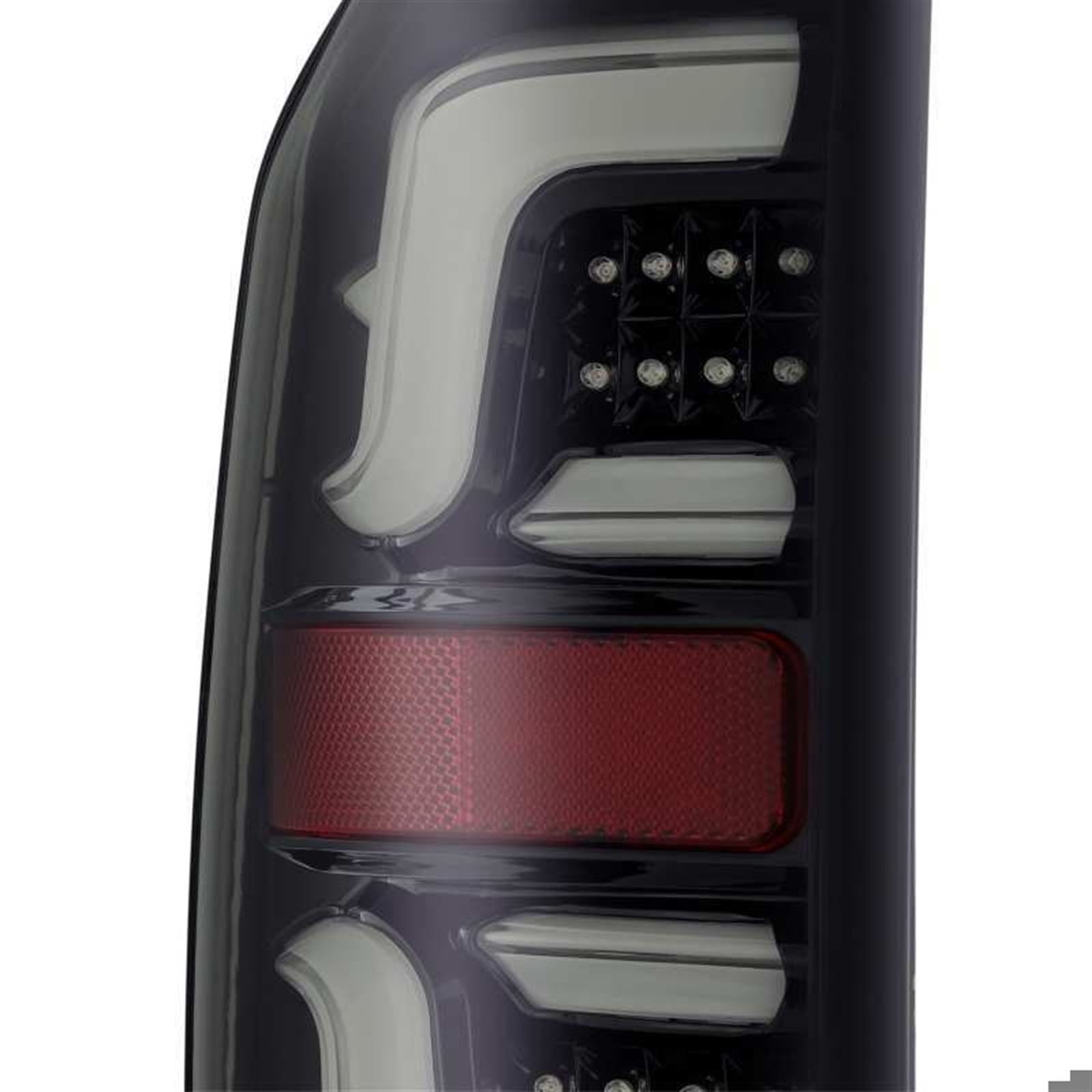 Alpharex PRO-Series LED Tail Lights Jet Black fits 14-20 Toyota Tundra [MPN: 672010]_1592066