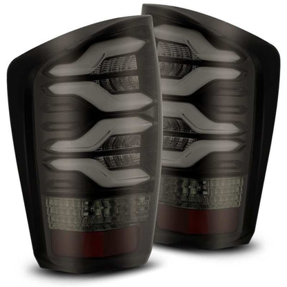 Alpharex PRO-Series LED Tail Lights Jet Black fits 16-20 Toyota Tacoma [MPN: 680010]_1580235