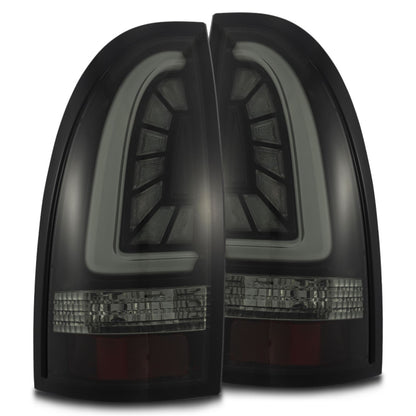 Alpharex PRO-Series LED Tail Lights Jet Black fits 05-15 Toyota Tacoma [MPN: 680030]_1580220