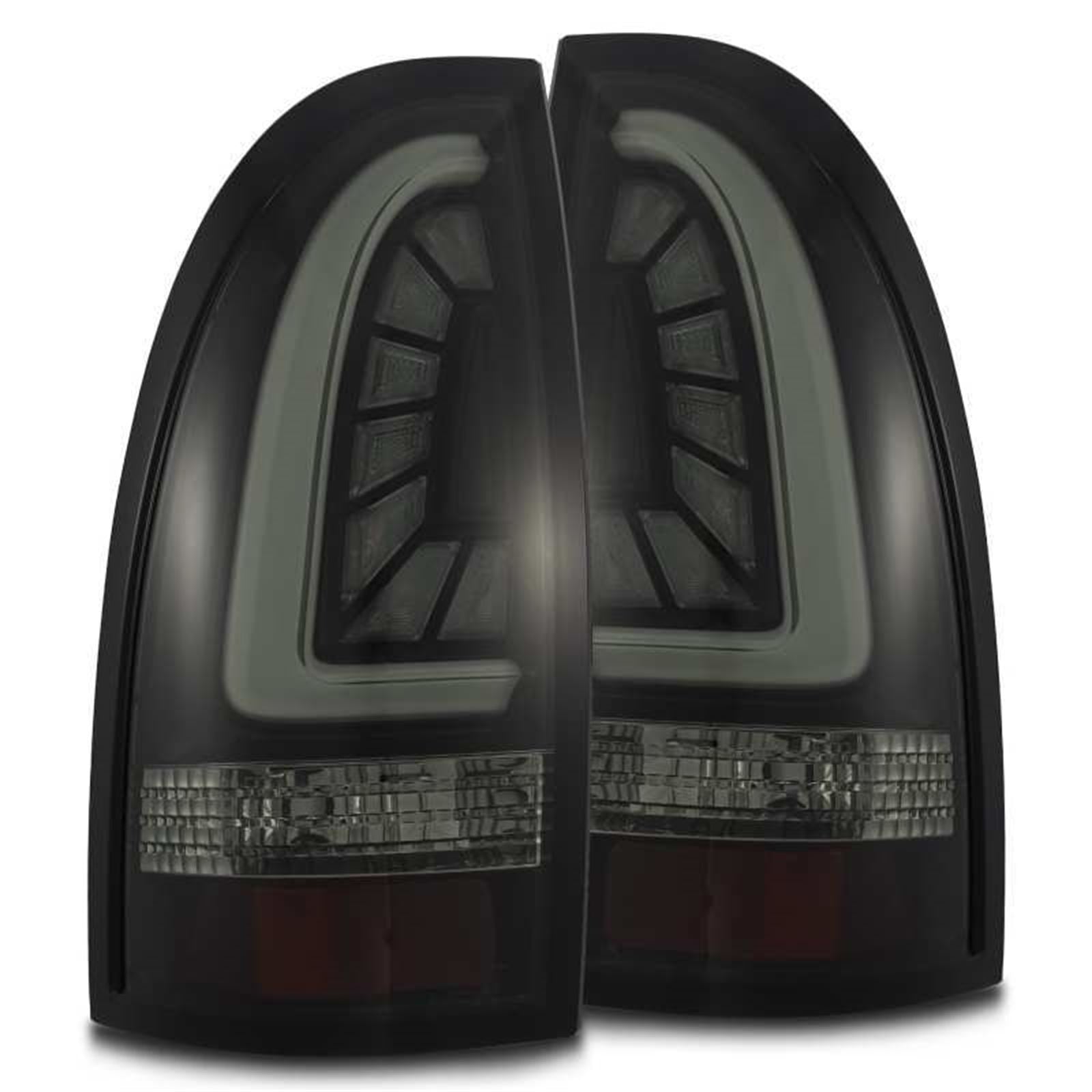 Alpharex PRO-Series LED Tail Lights Jet Black fits 05-15 Toyota Tacoma [MPN: 680030]_1592054