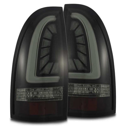 Alpharex PRO-Series LED Tail Lights Jet Black fits 05-15 Toyota Tacoma [MPN: 680030]_1592054