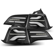 Alpharex PRO-Series LED Tail Lights Jet Black fits 20-22 Tesla Model Y [MPN: 601030]_1580370