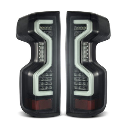 Alpharex PRO-Series LED Tail Lights Jet Black fits 19-23 Chevrolet Silverado [MPN: 620070]_1580401