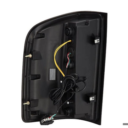 Alpharex LUXX-Series LED Tail Lights Alpha-Black fits 07-13 Chevrolet Silverado 1500 [MPN: 620090]_1592376