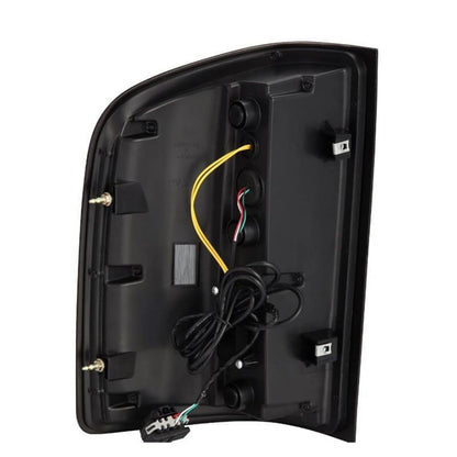 Alpharex LUXX-Series LED Tail Lights Blk w/Smoked Lens fits Chevrolet Silverado [MPN: 620080]_1592381