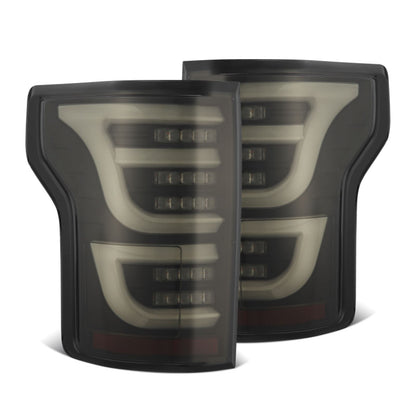 Alpharex LUXX-Series LED Tail Lights Alpha-Black fits 15-20 Ford F150 [MPN: 652040]_1580484