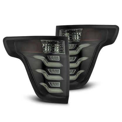 Alpharex PRO-Series LED Tail Lights Jet Black fits 11-15 Ford Explorer [MPN: 660010]_1580453
