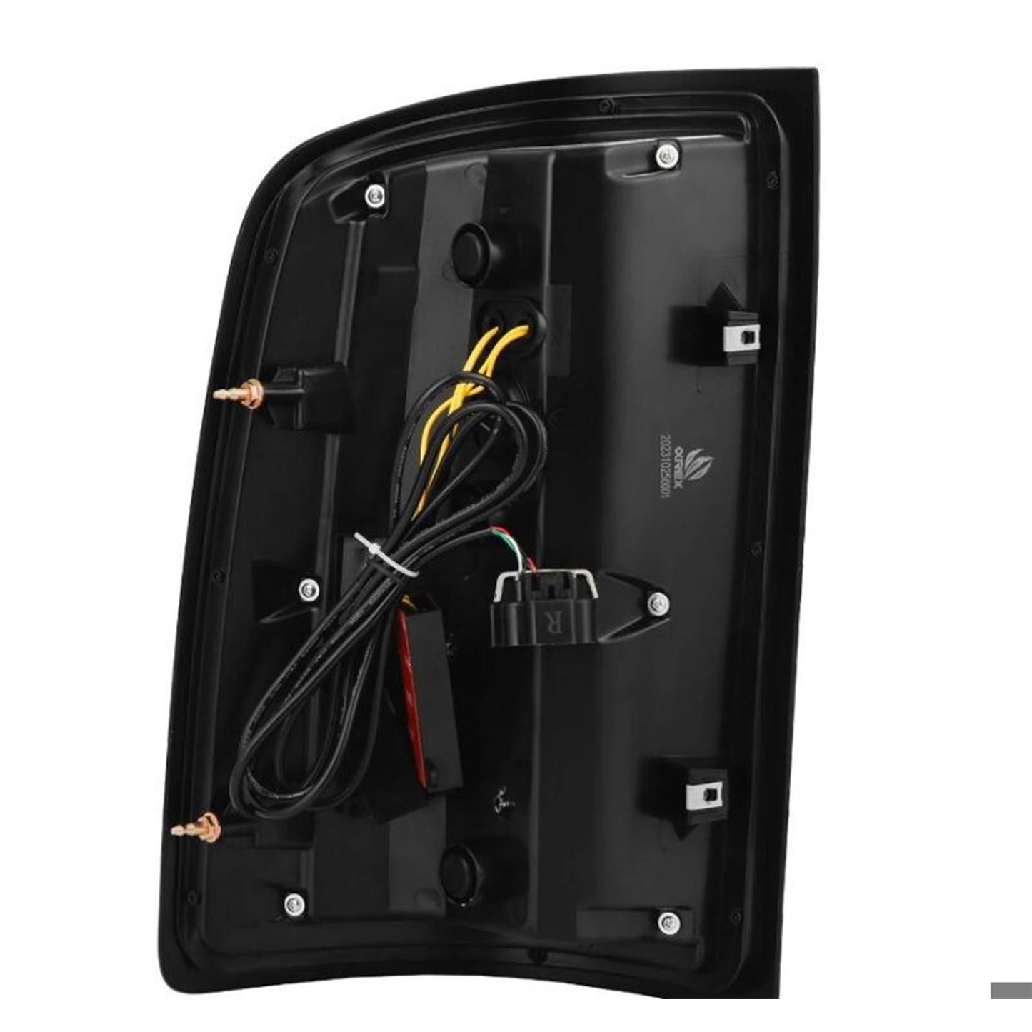 Alpharex LUXX-Series LED Tail Lights - Black fits GMC Sierra 1500/2500HD/3500HD [MPN: 630070]_1592420
