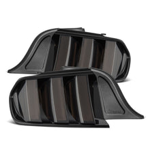 Alpharex NOVA-Series Prismatic LED Tail Lights Alpha-Black fits 15-23 Ford Mustang [MPN: 655010]_1580528