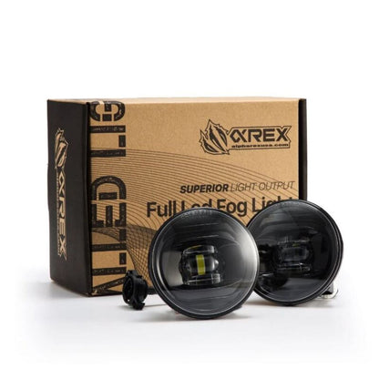 Alpharex Universal DoubleTap Dual Color LED Projector Fog Lights - White/Amber [MPN: 210007]_1580534