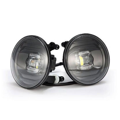 Alpharex Universal DoubleTap Dual Color LED Projector Fog Lights - White/Amber [MPN: 210007]_1592469