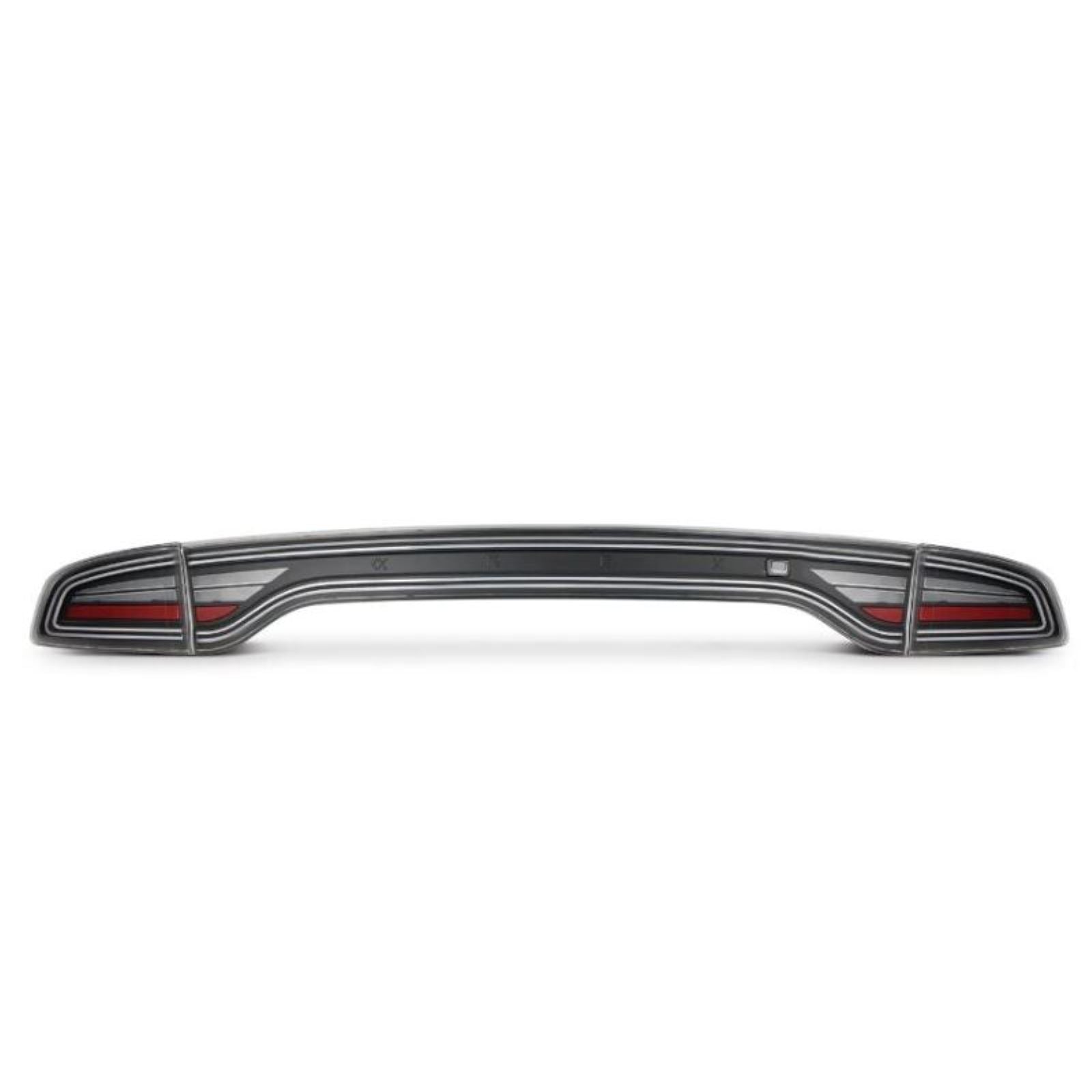 Alpharex NOVA-Series Prismatic LED Tail Lights Black fits 15-23 Dodge Charger [MPN: 642010]_1580536