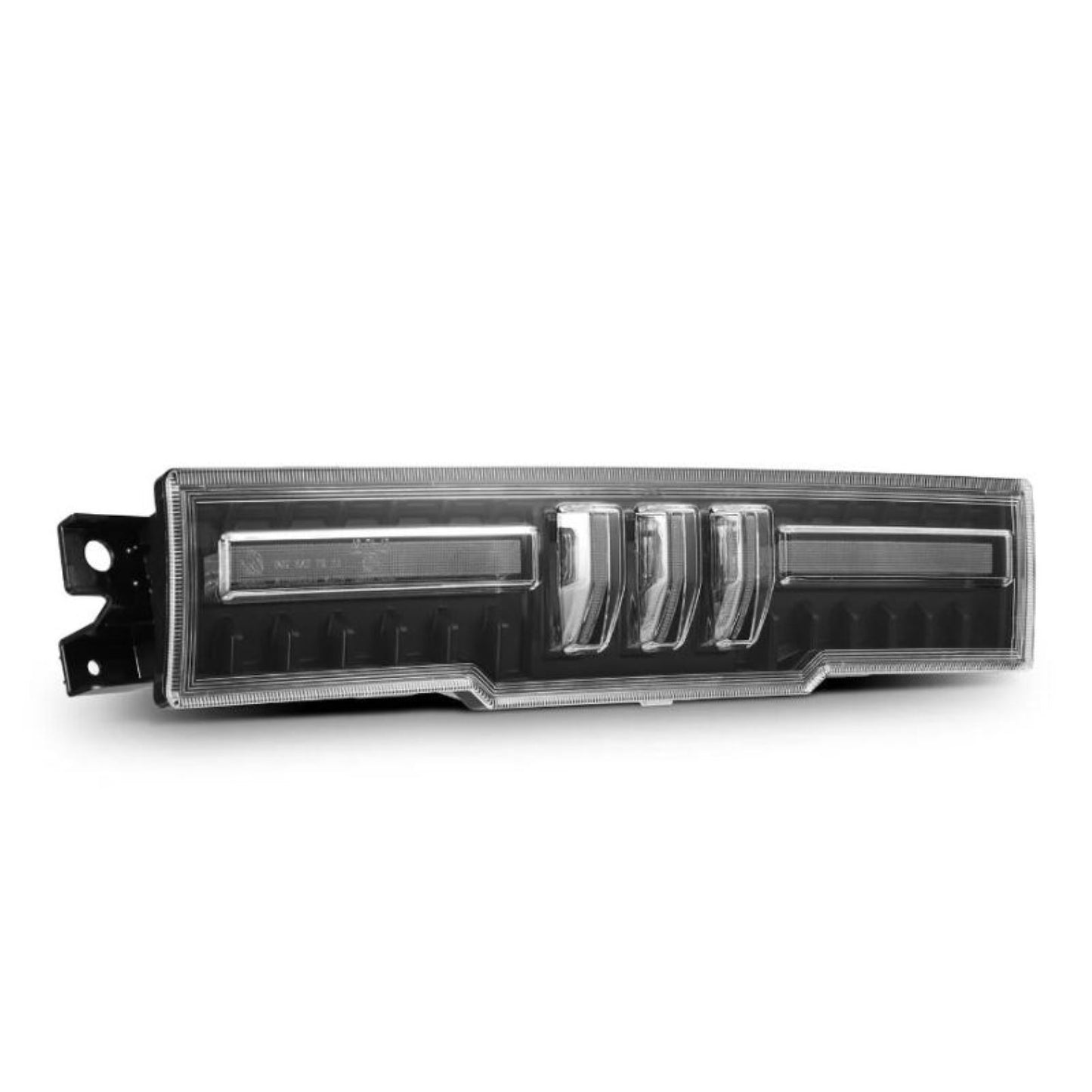 Alpharex NOVA-Series Prismatic LED Fourth Brake Light - Black - Clear [MPN: 220040]_1580496