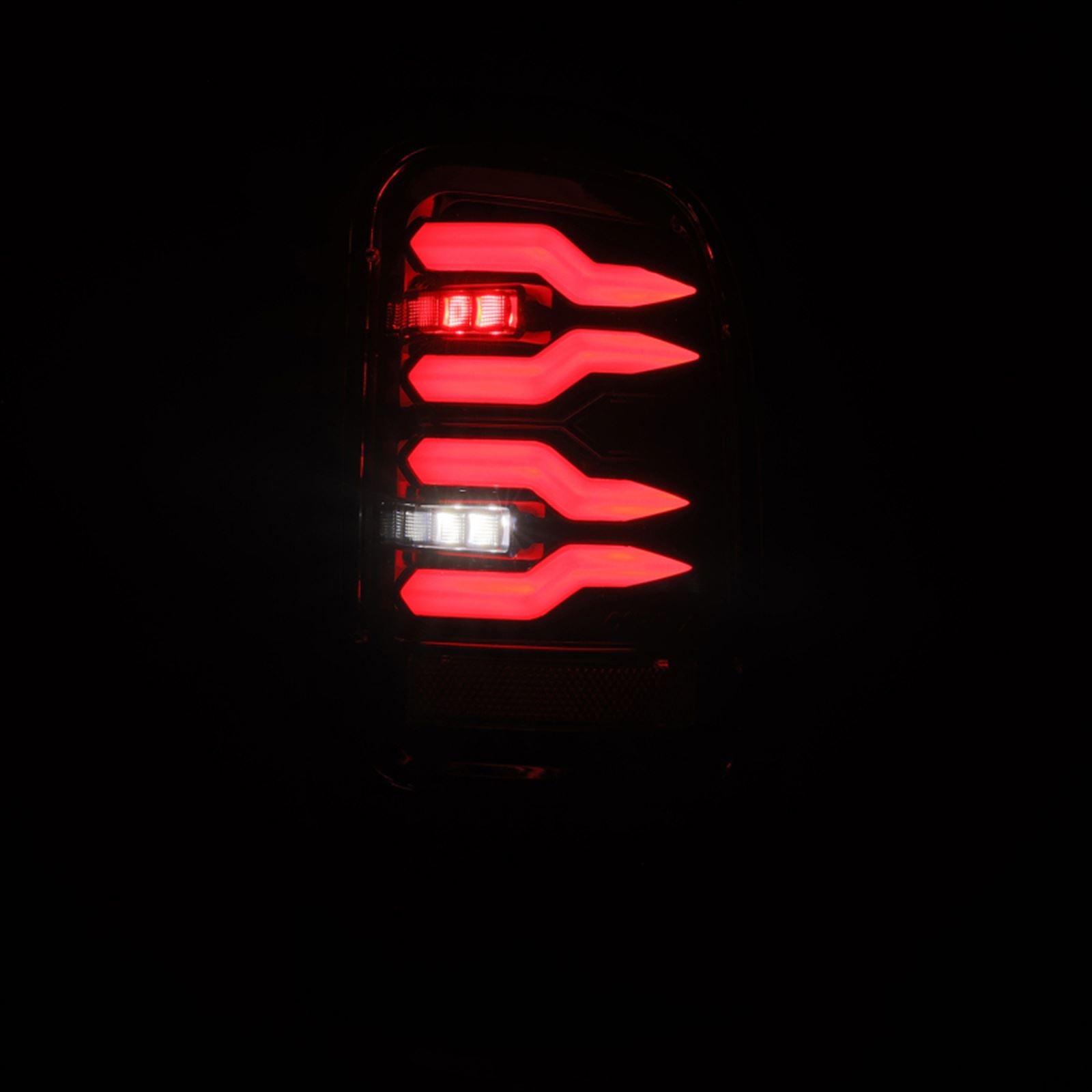 Alpharex LUXX-Series LED Tail Lights - Alpha-Black fits Dodge Ram 1500/2500/3500 [MPN: 643001]_1883747