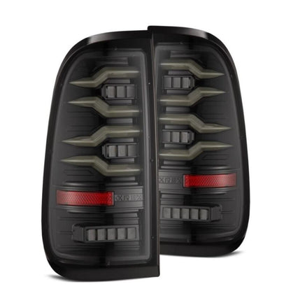 Alpharex LUXX-Series LED Tail Lights Black fits Ford F150 /F250/F350/F450/F550 [MPN: 658001]_1580504