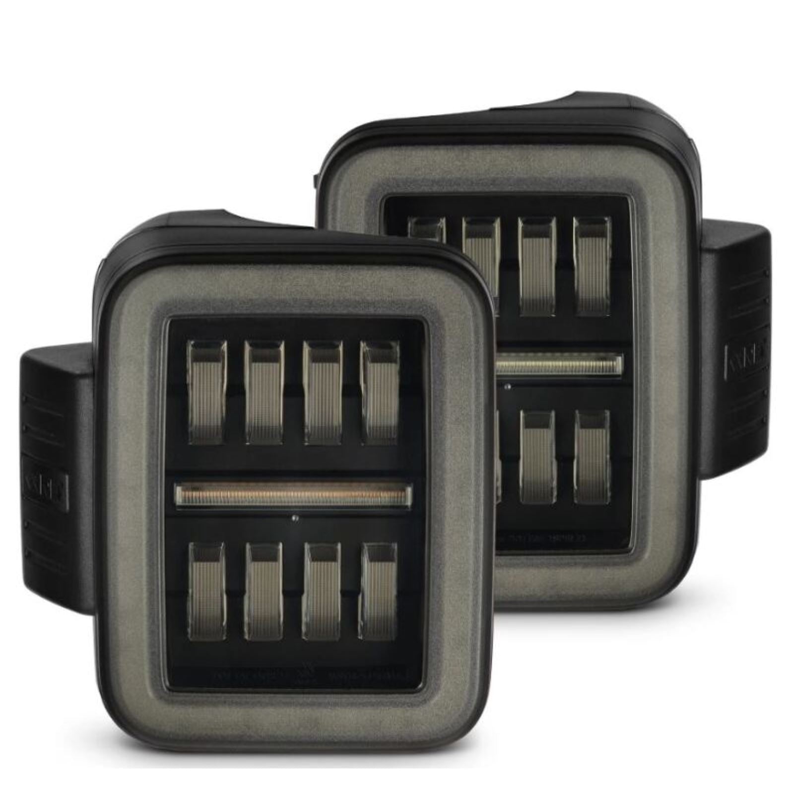 Alpharex NOVA-Series Prismatic LED Tail Lights Black fits Jeep Gladiator JT [MPN: 602050]_1580512