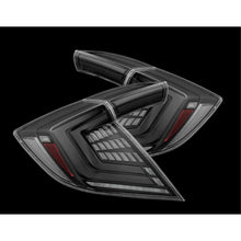 Alpharex NOVA-Series LED Tail Lights Alpha Black fits Honda Civic / Type-R FK8 [MPN: 676000]_1580579