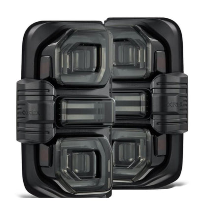 Alpharex NOVA LED Tail Lights - Alpha-Black fits 21-24 Ford Bronco [MPN: 659020]_1580546