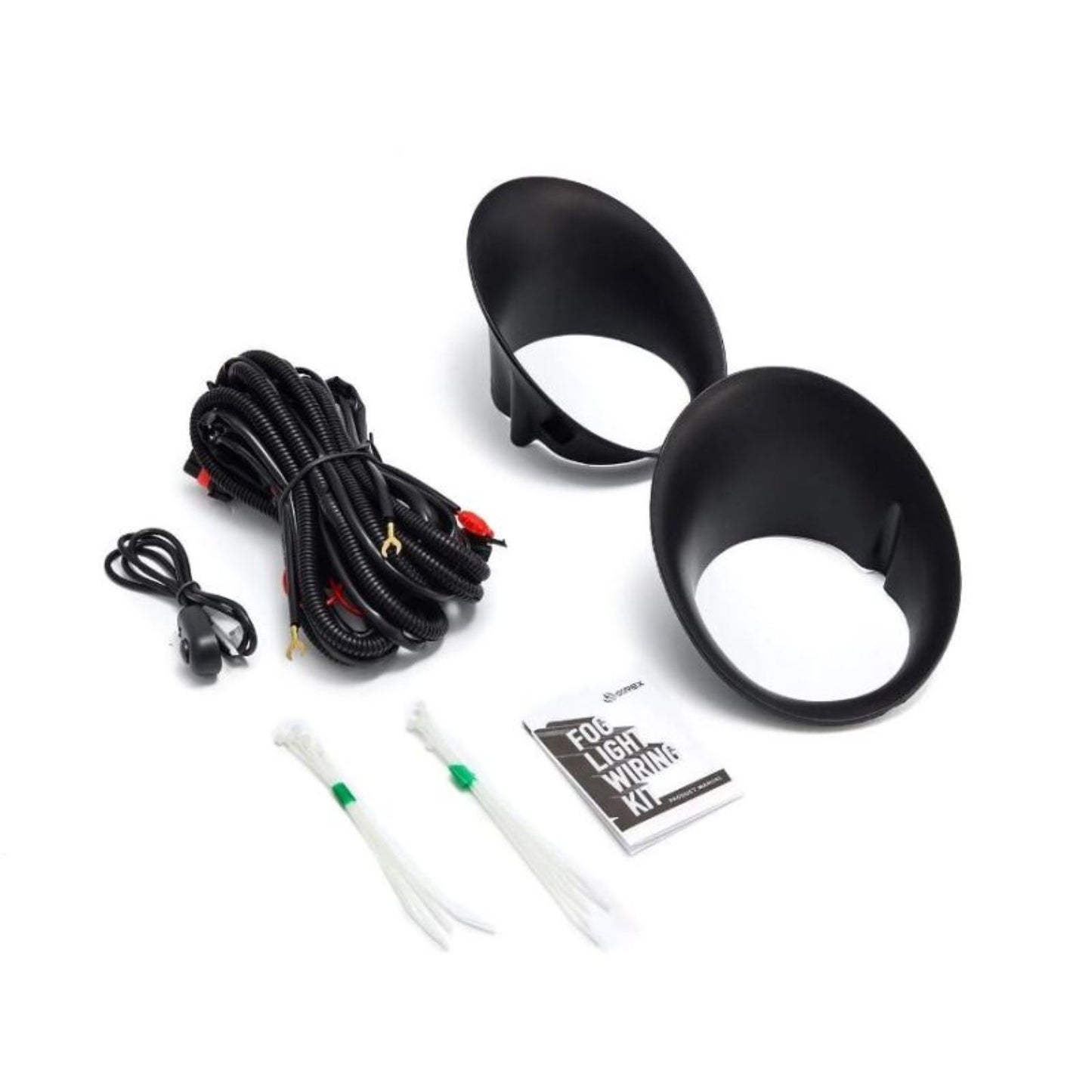 Alpharex Bezel & Wiring Kit fits 02-09 Dodge RAM (Does Not Include Fog Lights) [MPN: 211011]_1580557
