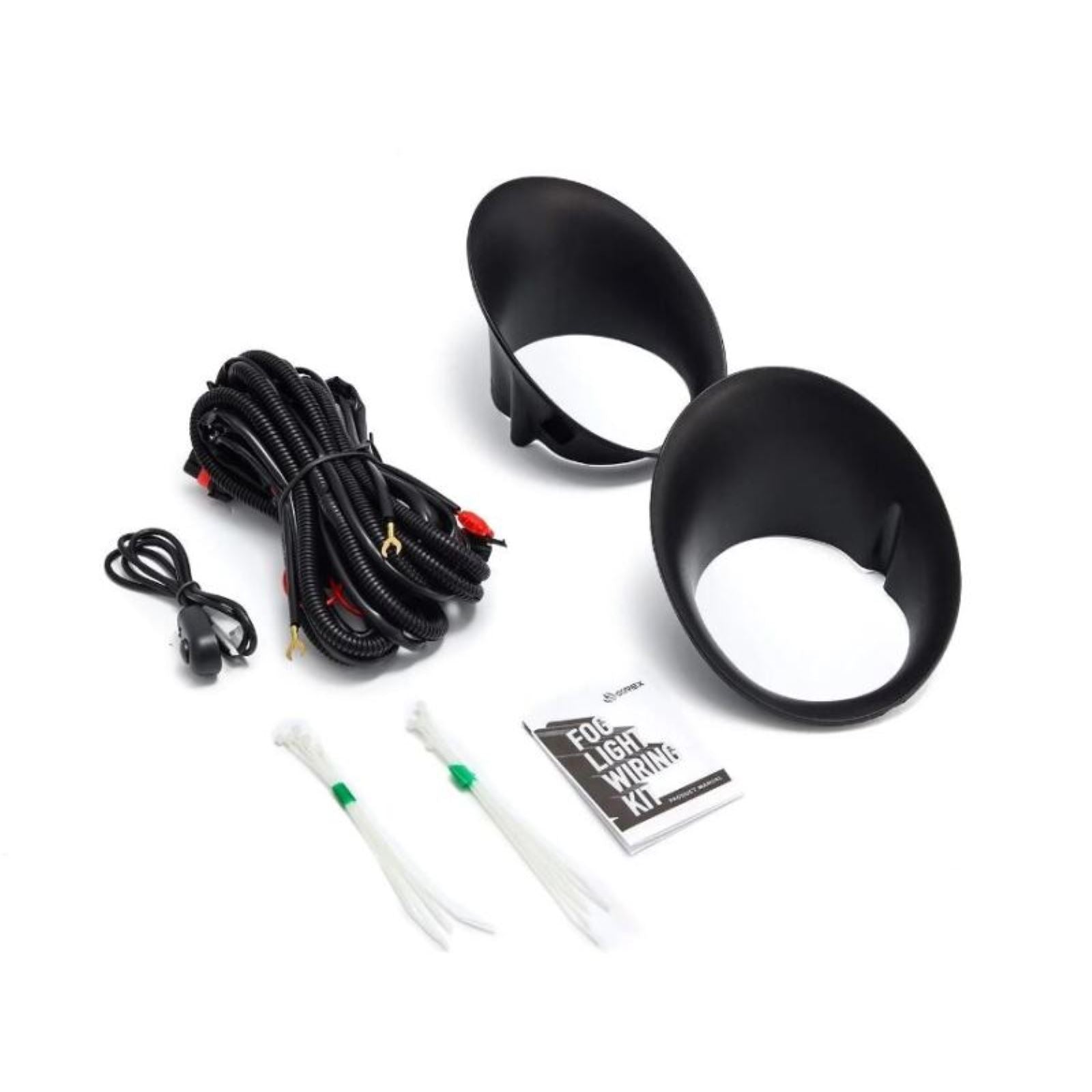 Alpharex Bezel & Wiring Kit fits 02-09 Dodge RAM (Does Not Include Fog Lights) [MPN: 211011]_1580557