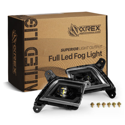 Alpharex DoubleTap Dual Color LED Projector Fog Lights fits Chevrolet Silverado [MPN: 210017]_1592551
