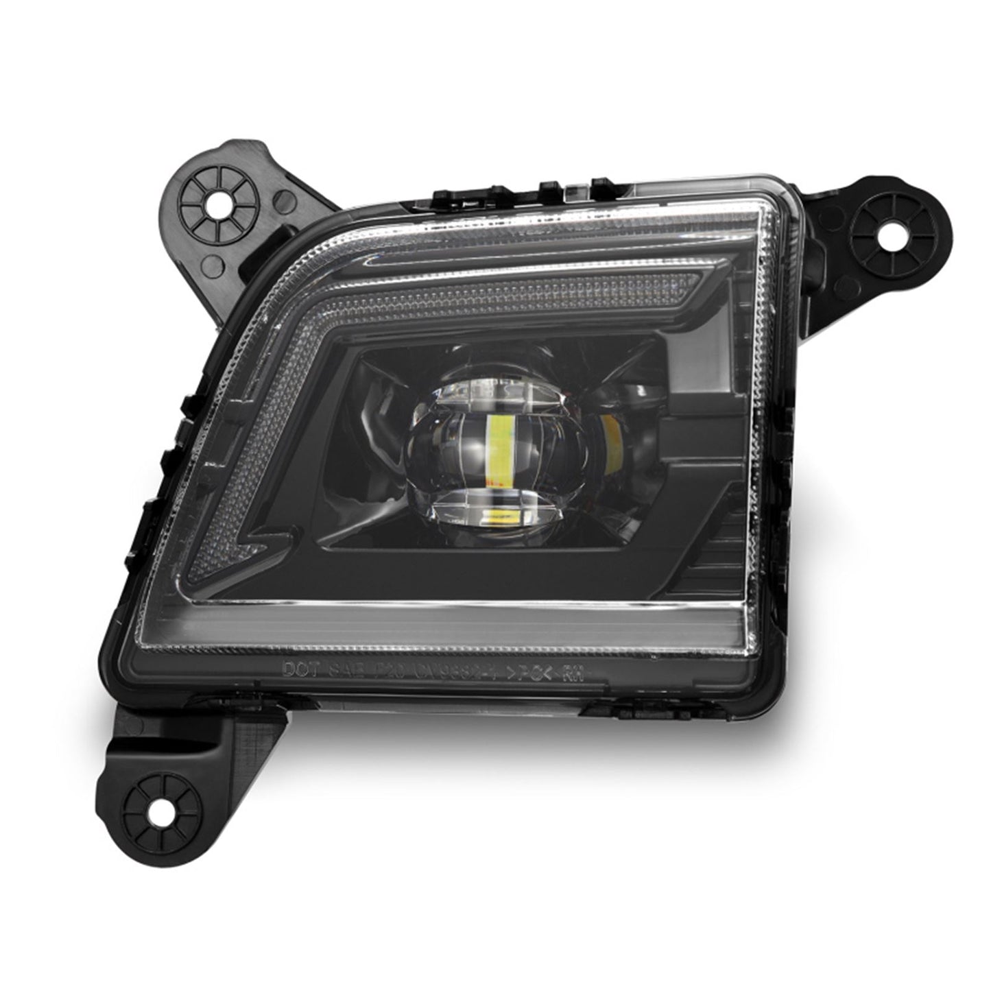 Alpharex DoubleTap Dual Color LED Projector Fog Lights fits Chevrolet Silverado [MPN: 210017]_1592561