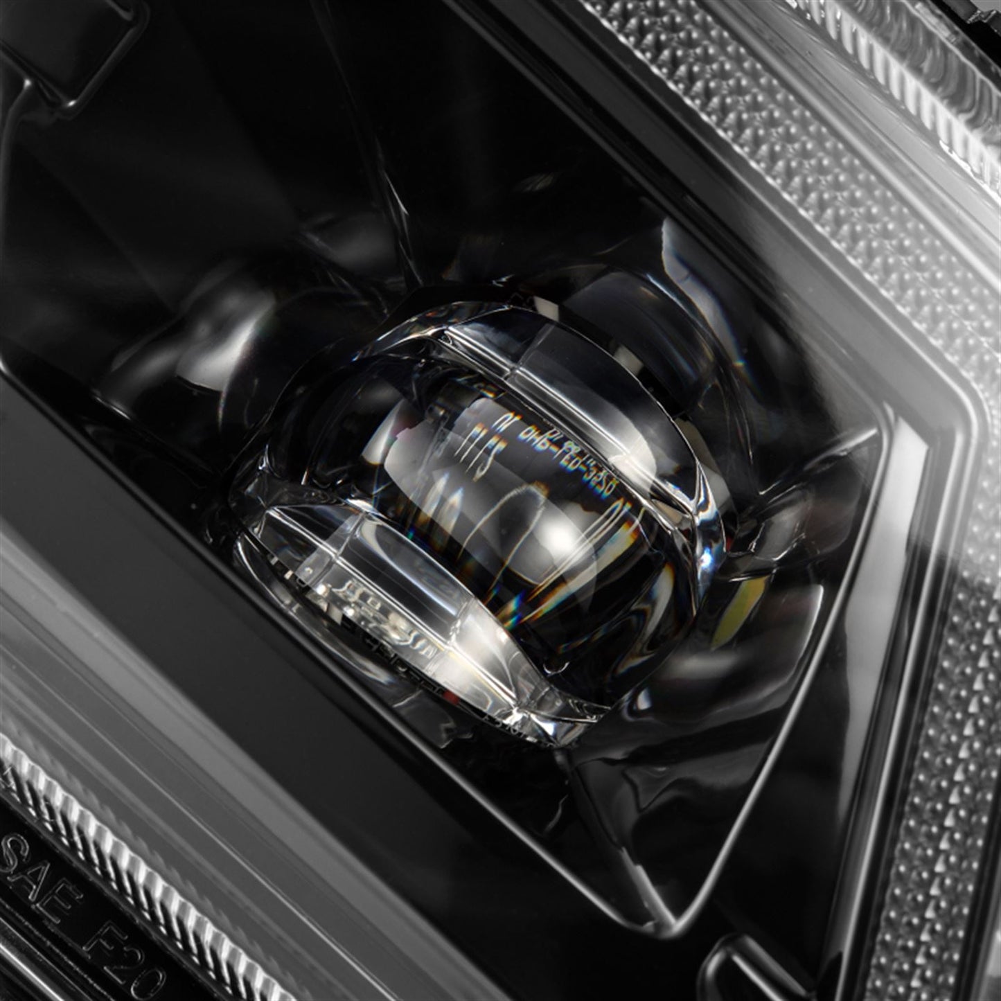 Alpharex DoubleTap Dual Color LED Projector Fog Lights fits Chevrolet Silverado [MPN: 210017]_1592568