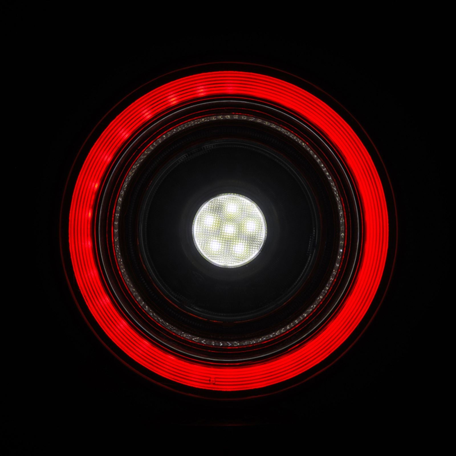Alpharex NOVA-Series Prismatic LED Tail Lights Red Clear fits 10-15 Ferrari 458 [MPN: 668002]_1592592