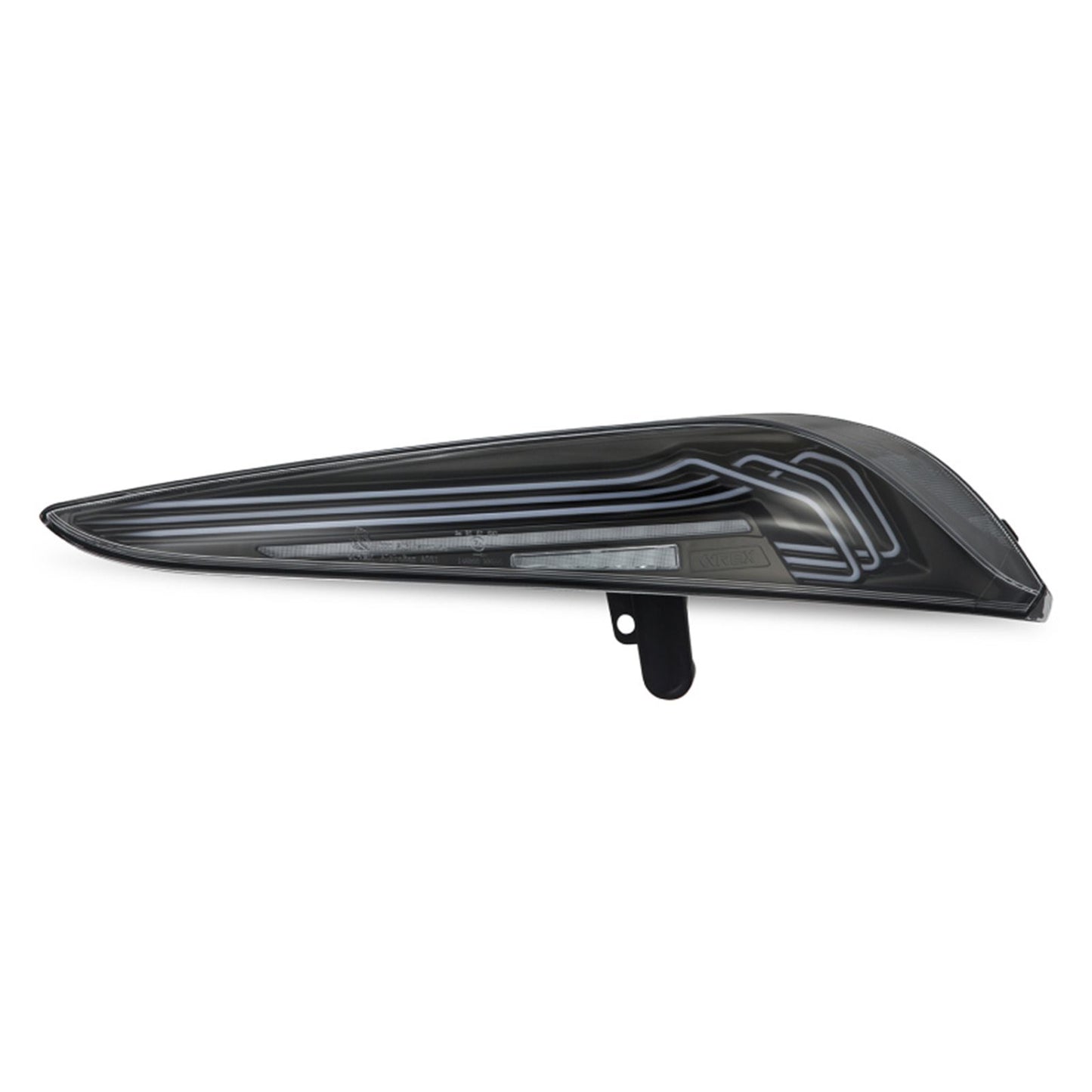 Alpharex LUXX-Series Laser Style LED Tail Lights Black fits 20-24 Toyota Supra [MPN: 609010]_1917598