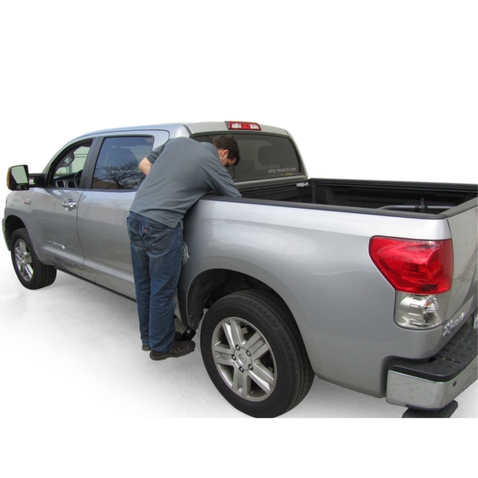 Amp Research Bedstep2 - Black for 2007-2017 Toyota Tundra Crewmax 75405-01A_1580637