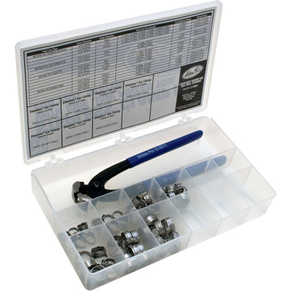 Motion Pro Stepless Clamp Fuel Line Fittings Kit - 80-Piece 12-0083_445087